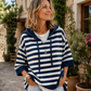 🔥 50% KORTING ✨ Gestreepte Hoodie – Zacht & Comfortabel