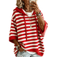 🔥 50% KORTING ✨ Gestreepte Hoodie – Zacht & Comfortabel