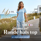 🔥Nu met 50% korting!🌿 Casual set: top met ronde hals en gelaagde details & wijde broek — asymmetrische zoom, print en ademend ✨
