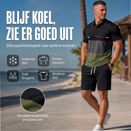 💥 50K+ SOLD Heren Set 🌬️ Ademend & Licht Comfort