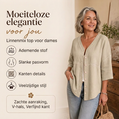 ⏰TIJDELIJKE KORTING⚡ Eenkleurige knoopblouse 👕 Dubbel te dragen als vest