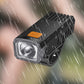 LED waterdichte oplaadbare fietslamp met clip