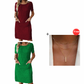 🔥50% KORTING 💃 Elegante Jurk met Textuur ✨ Kreukvrij & Comfortabel