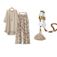🔥50K+ VERKOCHT⏰ KORTING 50%🌼 Boho tweedelige set, katoenlinnen zonder zweten