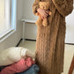 🧸✨ Als een wandelende deken –🔥Winter Koraal Fluwelen Huiskleding