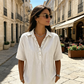 🔥50% KORTING👚 Ramie Blouse – Ademend & Elegant✨