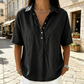 🔥50% KORTING👚 Ramie Blouse – Ademend & Elegant✨