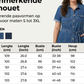 50% KORTING💙Denim Midi Jurk Chiffon Mouwen, Figuurvriendelijk & Ademend👗