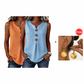 🔥 Tijdelijke aanbieding – mouwloze V-hals top met geplooid design 💃 licht, ademend en flatterend ✨