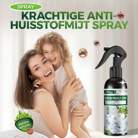🦠💥 Krachtige Mijtenverwijderaar Spray – 100% Veilig & Effectief tegen Huisstofmijten! 🌿
