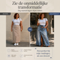 ⏳TIJDELIJKE AANBIEDING 👗 Denim Maxi Rok | Asymmetrisch met split & dubbele tailleband