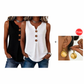 🔥 Tijdelijke aanbieding – mouwloze V-hals top met geplooid design 💃 licht, ademend en flatterend ✨