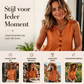 🔥 Tijdelijke aanbieding – mouwloze V-hals top met geplooid design 💃 licht, ademend en flatterend ✨
