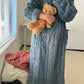 🧸✨ Als een wandelende deken –🔥Winter Koraal Fluwelen Huiskleding