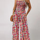 🔥Casual printjumpsuit voor dames | Comfortabele, wijde pijpen en dunne bandjes🌼