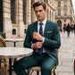 💎 Exclusieve Deal ✨ Tweedelig Herenpak met Moderne Pasvorm 👔 ademend comfort, kreukvrije uitstraling & professionele stijl