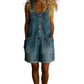 🔥50K+ VERKOCHT HALVE PRIJS💙 Dames losse denim overallshort verstelbare banden & ruime zakken S-2XL