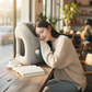 🔥64% KORTING🌬️✈️😴 Draagbaar, opblaasbaar, ergonomisch reiskussen: geniet altijd en overal van een comfortabele nachtrust 🧳💤✨