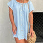 🔥HOT SALE💝Short Sleeve Casual Denim Dress（57% OFF）
