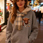 🔥 Tijdelijke Aanbieding ✨ Highland Cow Hoodie voor Dames & Heren – Warme Fleece Voering & Super Zacht Comfort 🐮