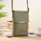 Stijlvol Crossbody Telefoontasje voor Dames met Touchscreen Venster