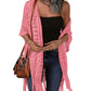 🔥50K+ VERKOCHT | 50% KORTING🌸Boho Korte Mouw Kimono, Ademende Mengstof, Oneindig Combineerbaar☁️