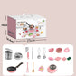 🎁 [Beste Cadeau voor Kinderen] Real Cooking Mini Keuken Speelgoed Set – 22 Stuks! 🍳