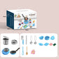 🎁 [Beste Cadeau voor Kinderen] Real Cooking Mini Keuken Speelgoed Set – 22 Stuks! 🍳