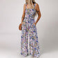 🔥Casual printjumpsuit voor dames | Comfortabele, wijde pijpen en dunne bandjes🌼