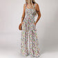 🔥Casual printjumpsuit voor dames | Comfortabele, wijde pijpen en dunne bandjes🌼