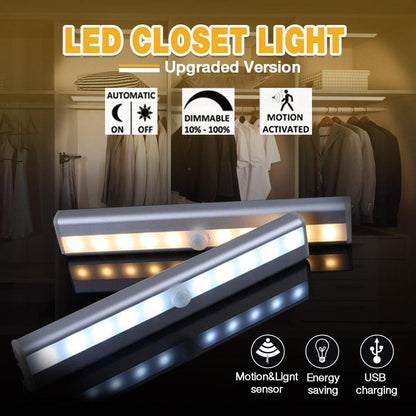 🏆2025 Hot Sale 62% korting🔥LED Slimme magnetische bewegingssensorlamp