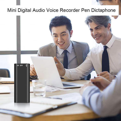🔥Speciale aanbieding! Mini-dictafoon🎙️ HD-opnames, lange batterijduur, compact en onopvallend✨