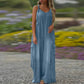 🌸Speciale prijs🌸  Dames losse jumpsuit met wijde pijpen en zakken