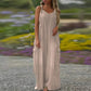 🌸Speciale prijs🌸  Dames losse jumpsuit met wijde pijpen en zakken