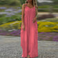 🌸Speciale prijs🌸  Dames losse jumpsuit met wijde pijpen en zakken