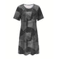 🔥 50% KORTING! 👗 Patchwork Jurk – Comfortabel, luchtig & flatterend ✨