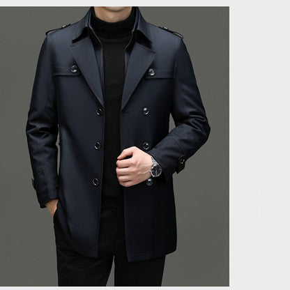 Trenchcoat voor heren – Tijdloos stijl voor elk seizoen! 🧥✨
