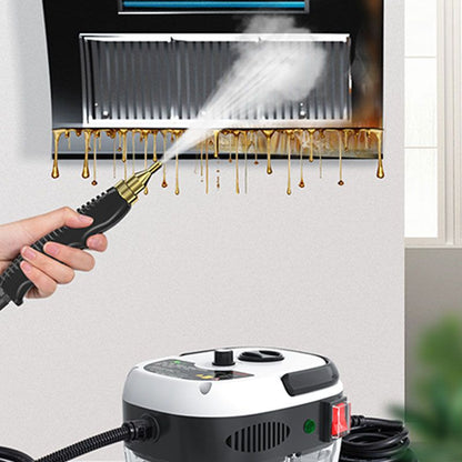 🔥 60% KORTING! 💨 INDUSTRIËLE STOOMREINIGER 2500W - Chemievrije desinfectie en vetverwijdering, perfect voor keukens 🌟🧼
