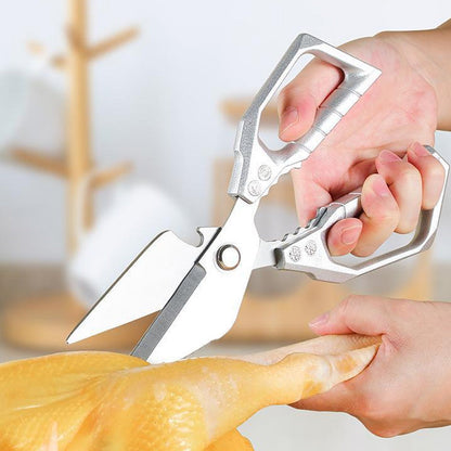 ⏳50% korting voor een beperkte tijd⏰✂️ De enige keukenschaar die je nodig hebt – Snijdt kip, kruiden, verpakkingen én noten!