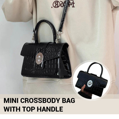 💖 LAATSTE DAG AANBIEDING - 64% KORTING 💖 Mini crossbodytas met bovenhandvat