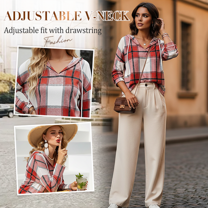 🍂 Herfst Favoriet ✨ Losvallende Dames Hoodie Sweatshirt 👕 Zachte Comfort, Relaxte Pasvorm & Casual Stijl