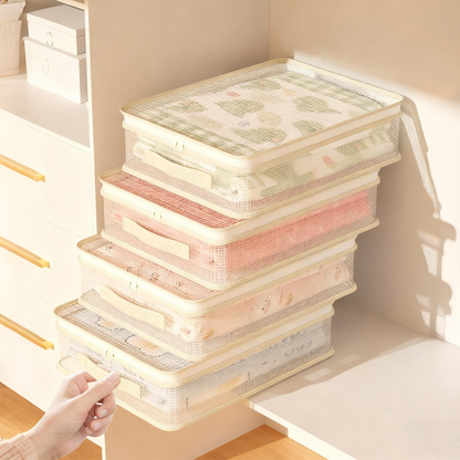 ✨LAATSTE DAG ACTIE - 50% KORTING✨Transparante opbergzakken voor in de kast – helder zicht en stofdicht, perfect voor kleding/beddengoed!