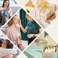 ⏳Tijdelijke aanbieding!🌟Luxe Leren Sieradendoosje met 6 Fluwelen Zakjes – Voor Thuis & Reizen👜