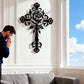 🌹 Elegante Rozenkruis Wanddecoratie – Tijdloze Kunst voor Jouw Muur! ✨