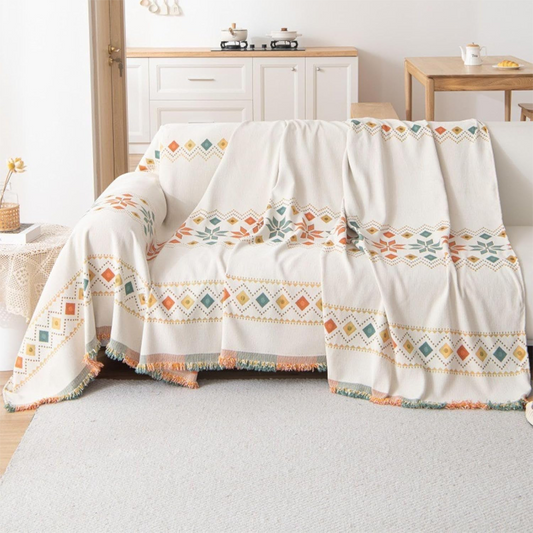 ✨ Transformeer je bank met een Boho-chic hoes! 🛋️Gratis levering📦