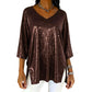 ✨Upgrade je Look met de Glitter V-Hals Top! 50% Korting!✨