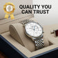 🔥68% KORTING! Luxe Lichtgevend & Waterdicht Heren Quartzhorloge ⌚