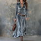 🛒Vandaag gratis verzending.✨ Luxe Fluwelen Maxi-Jurk voor Dames – Elegant en Comfortabel! 💃