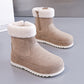 ❄️ Warme Dames Enkellaarzen met Pluche Voering – Warmte, Grip & Verhoging! 👢Gratis levering!🚛