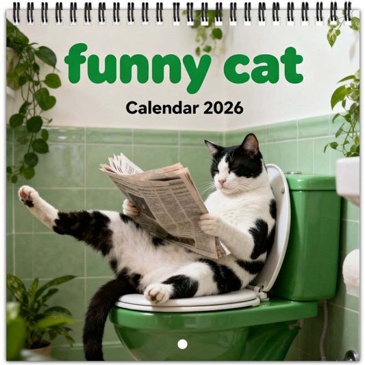 😸🐶🐣Kalender met grappige dieren 2026